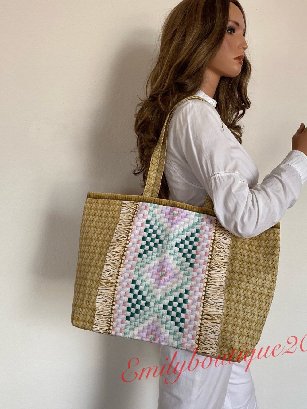 NEW Estee Lauder Large Tote Shopping Bag 100% Cotton Beach Lightweight